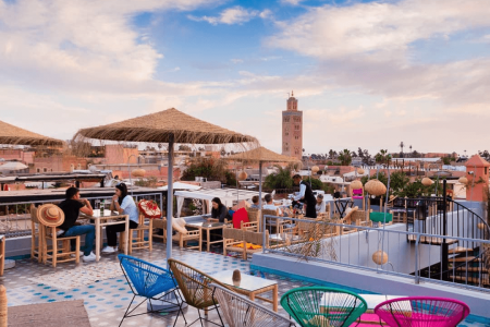 Marrakech Restaurant image taken in Marrakech in 2023